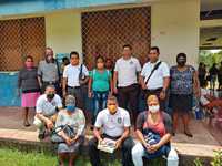 Donamos mascarilla a los maestros, Santa Marta